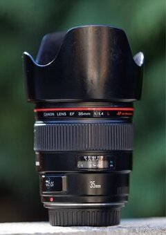 objektiv Canon EF 35mm f1.4 L USM