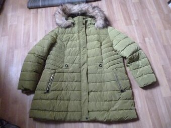 prošívaná zimní bunda kabát vel. 6 XL
