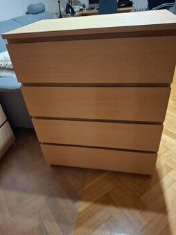 komoda MALM IKEA 4 zasuvky