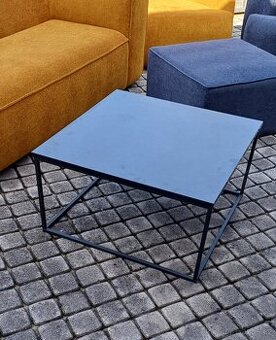 Konferenční stolek -  černý kovový