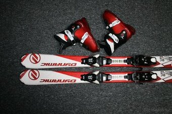 lyže dynamic 110 cm , lyžáky