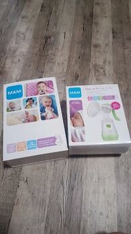 Ruční a elektrická odsávačka mateřského mléka MAM