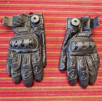 Krátké moto rukavice Knox ORSA MK1, kožené vel. S