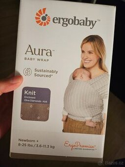 ERGOBABY | ŠÁTEK/Aura KNIT Baby Wrap
