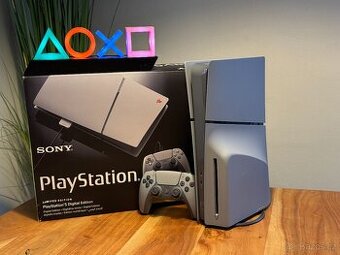 PS5 Slim 30th Anniversary, záruka, TOP sběratelský stav