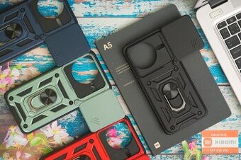 Outdoorová pouzdra s magnetem, stojánkem, krytkou foto