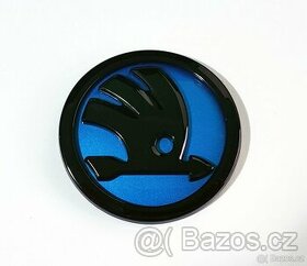 Znak Škoda modrý 90mm