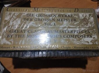 Cd - Great Classical Masterpieces 1 + 2 + další vážná hudba