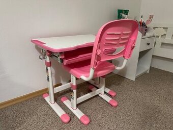 Dětský rostoucí stůl se židlí