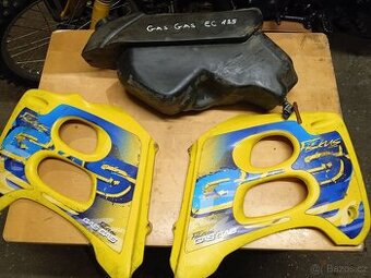 Gas gas 125 ccm- nádrž včetně zátky a kohoutku