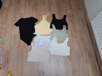 Dívčí croptop a body