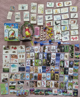 Mix set hračky kartičky retro Papoušek Angry Birds