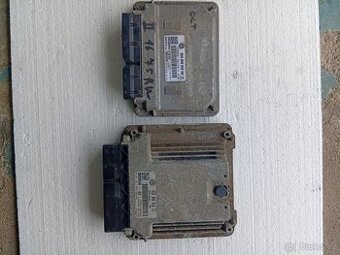 Prodám řídící jednotku na škoda Octavia 2, 1.6 75 kw, 1.9 TD