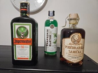 Jagermeister, zelená, bylinná