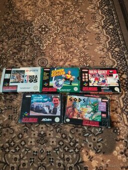 SNES hry