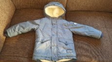 Zimní dětská bunda s kožíškem vel.92