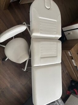 Kosmetické lehátko se židlí