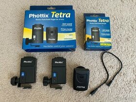 Bezdrátové odpalovače na blesky Phottix Tetra PT-04II