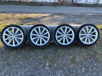 Alu Skoda 5x112 225/40/18, letní pneu