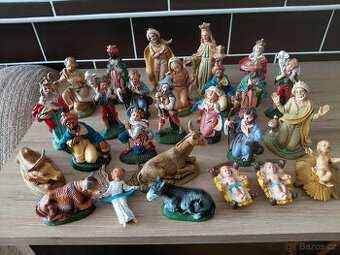 Figurky do betlému 25ks -Italy-Fontanini