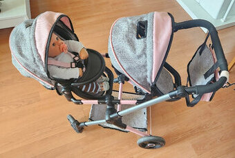 Dětský dvojkočárek