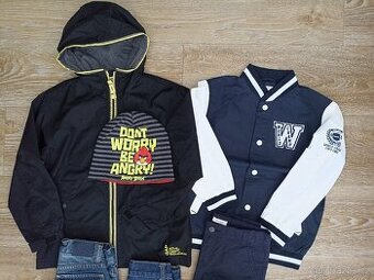 Šusťáková podšitá bunda GAP vel. S(6-7) /122-128