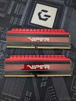 Paměti(2x8gb) 16GB kit DDR4 3200Mhz CL 16 patriot Viper