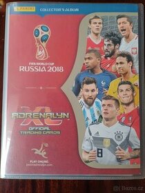 fotbalové kartičky FIFA WC Rusko 2018
