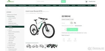 Jízdní kolo Škoda MTB SUPERIOR