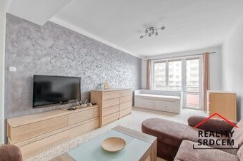 Pronájem zařízeného bytu 2+1 s lodžií, 55 m2, ul. Kyjevská, 