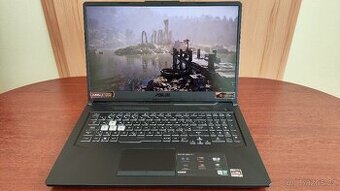 Herní ntb. ASUS TUF Gaming 17", Ryzen 7 s RTX 3070