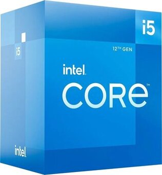 CPU intel i5-12400, grafika, chladič - v záruce
