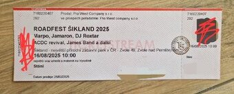 Vstupenka- Šikland, Roadfest, Marpo, ACDC