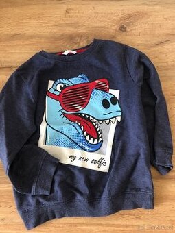 Mikina s dinosaurem