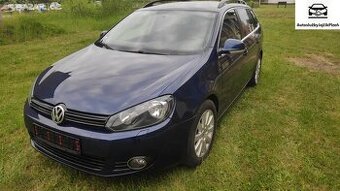 VW Golf 6 combi 1,6 TDi 77kw úsporné auto