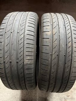 2x letni pneu 255/55/19 Continental