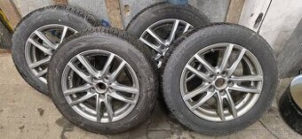 litá kola 16" + zimáky Hankook 205/60