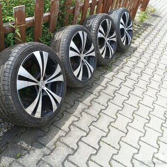 ALU disky Platin 5x100   Letní sada