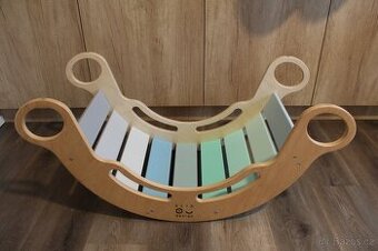 Dětská Montessori houpačka 5v1 elisdesign vč. potahu