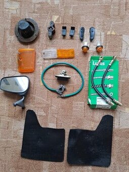 ND NA FIAT 127 KRYTY SVĚTEL, KABEL AKUMULÁTORU, ÚCHYT VÝFUKU