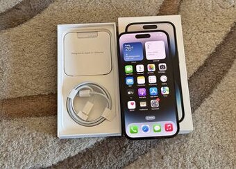 iphone 14 pro 128gb, barva graphit 128gb, baterie 100%