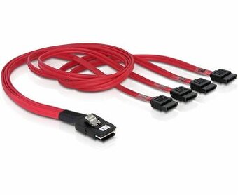 Delock Kabel SAS Mini 36pin na 4x SATA 50 cm - 1