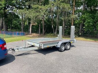Bržděný přívěs HUMBAUR, 3500 kg, 185x375, rok 2022, nová stk
