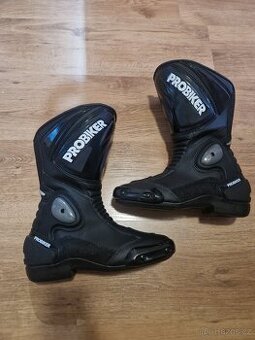 Motorkářské boty vel. 40