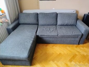 Roztahovací gauč s úložným prostorem
