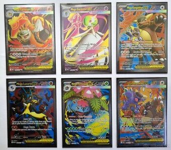 Karty Pokémon Mega Evolution - sbírkové, originál