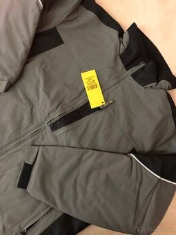 1119 power polyamid zimní bunda šedá velikost XL