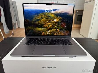 MacBook Air 15" (M3, 16 GB RAM, 512 GB SSD) CZ distribuce,