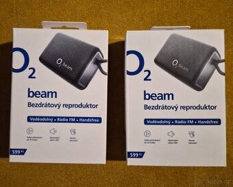 Bezdrátový reproduktor O2 beam šedá - nový