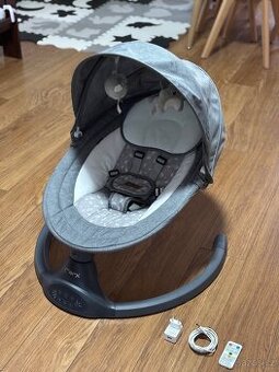 Elektrické houpátko MoMi KENANI Dark Grey